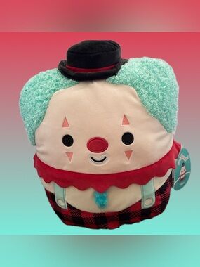 Squishmallows Ukee the Clown 12” Plush NWT Collectible Stuffed